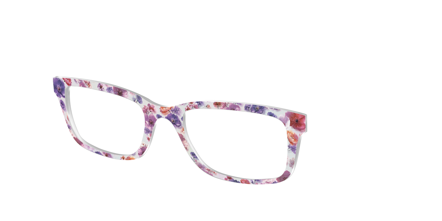 The Holographic Milky Floral - Angle Top Image - Pair Eyewear