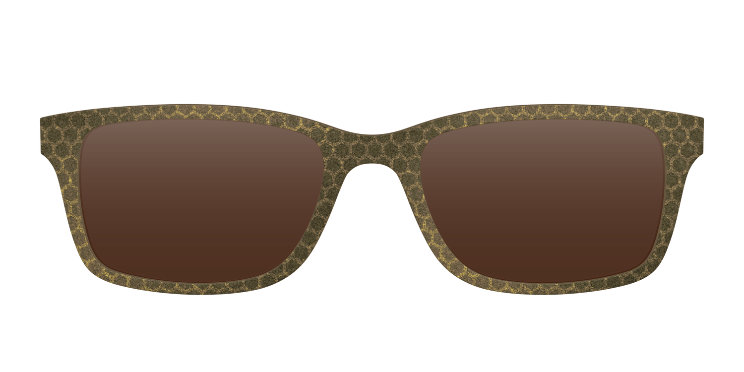 The Polarized Honeycomb Sun Top - Front Top Image - Pair Eyewear
