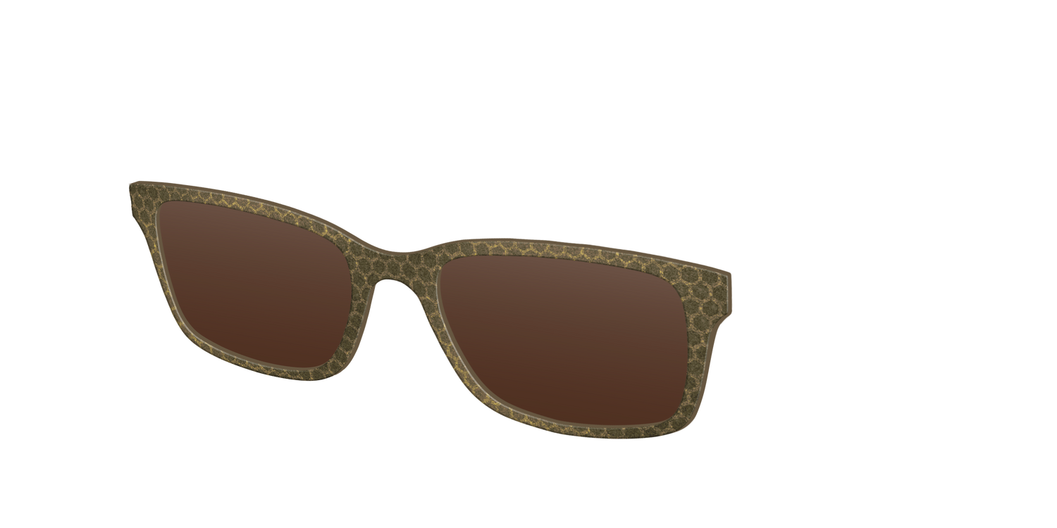 The Polarized Honeycomb Sun Top - Angle Top Image - Pair Eyewear
