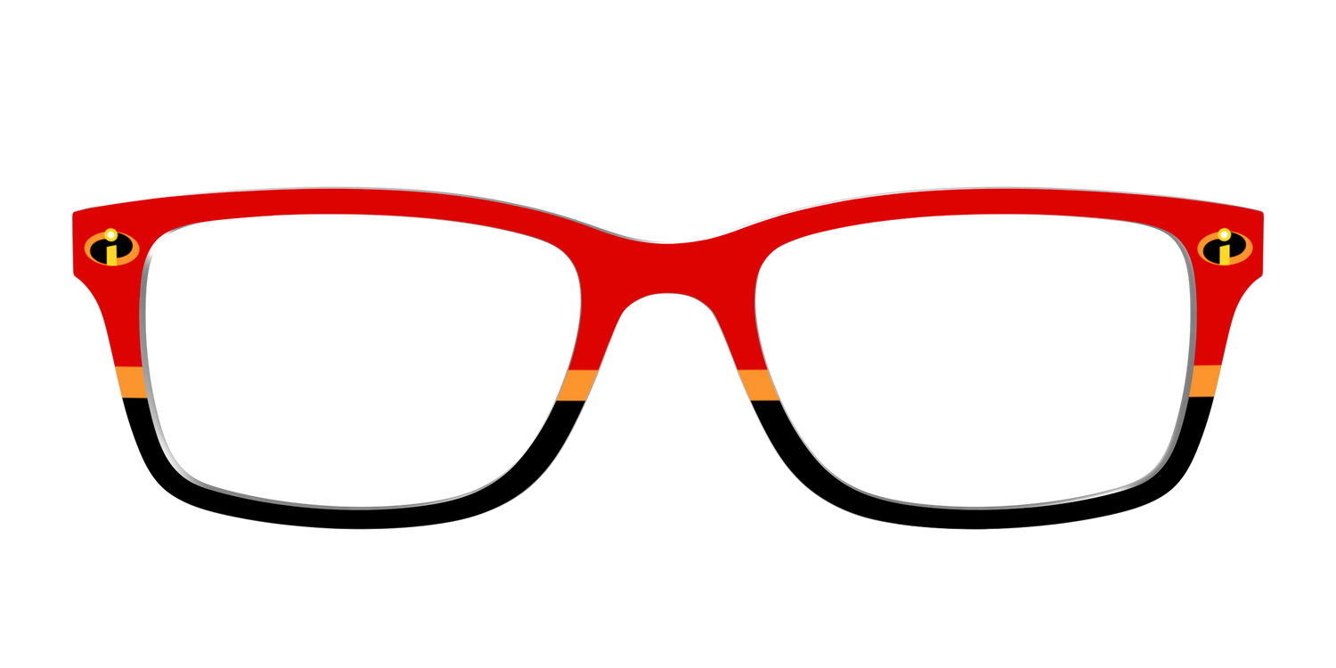 The Incredibles Super Suit - Front Top Image - Pair Eyewear