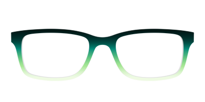 The Jade to Chartreuse Gradient - Front Top Thumbnail - Pair Eyewear