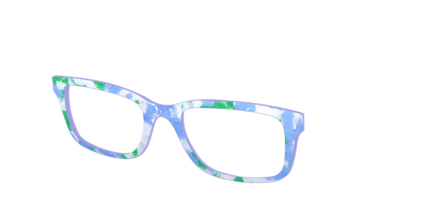 The Lakeside Pearl Marble - Angle Top Image - Pair Eyewear