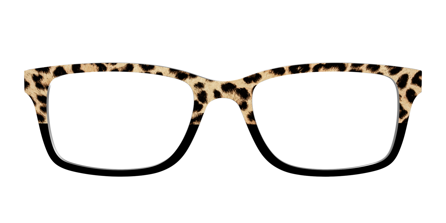 The Leopard Spots Split - Front Top Image - Pair Eyewear