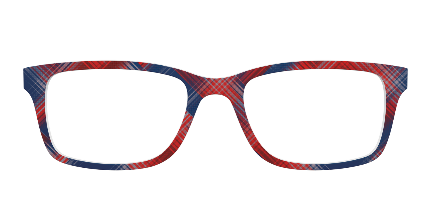 The Lodge Plaid - Front Top Image - Pair Eyewear