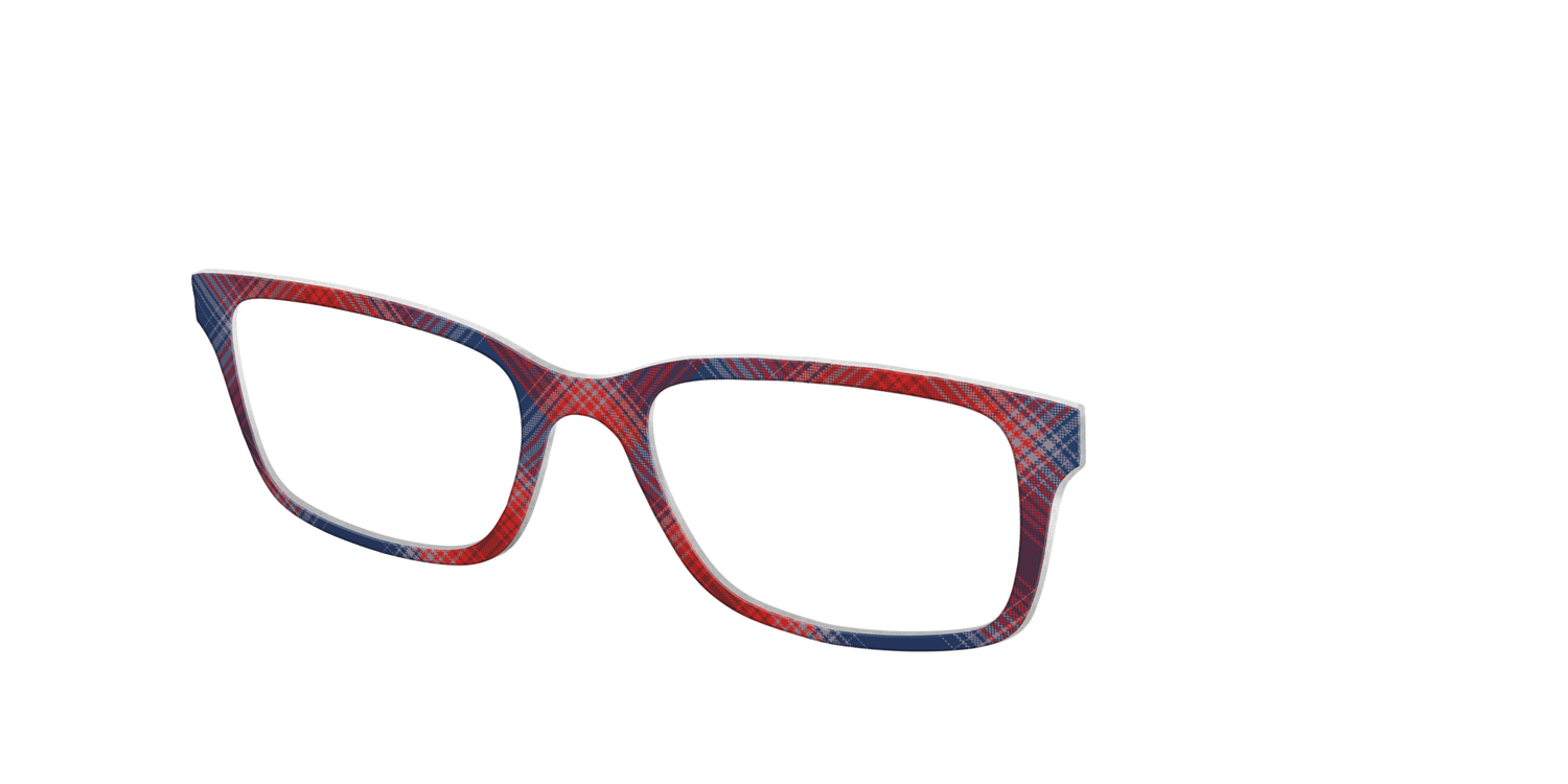 The Lodge Plaid - Angle Top Image - Pair Eyewear