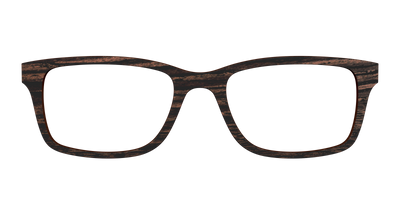 The Mahogany Woodgrain - Front Top Thumbnail - Pair Eyewear