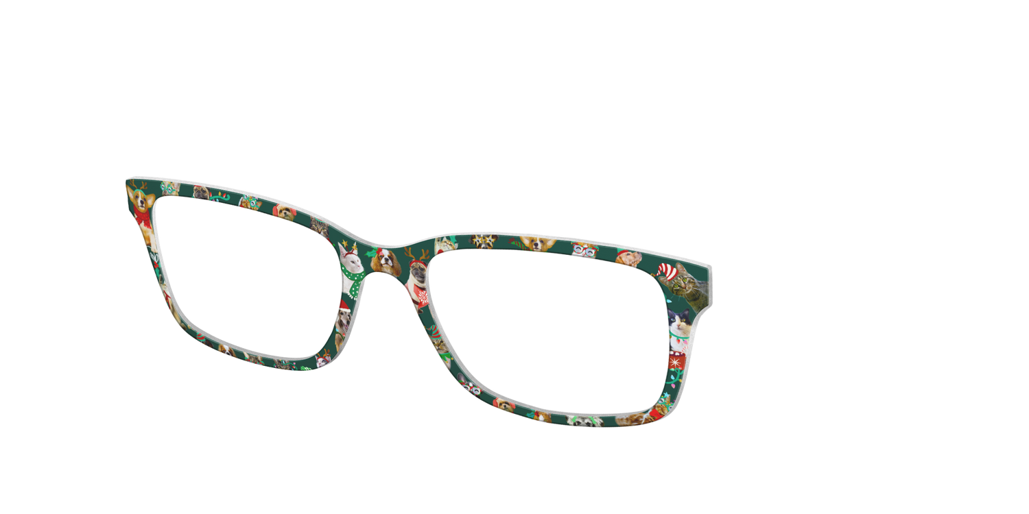The Meowy Christmas - Angle Top Image - Pair Eyewear
