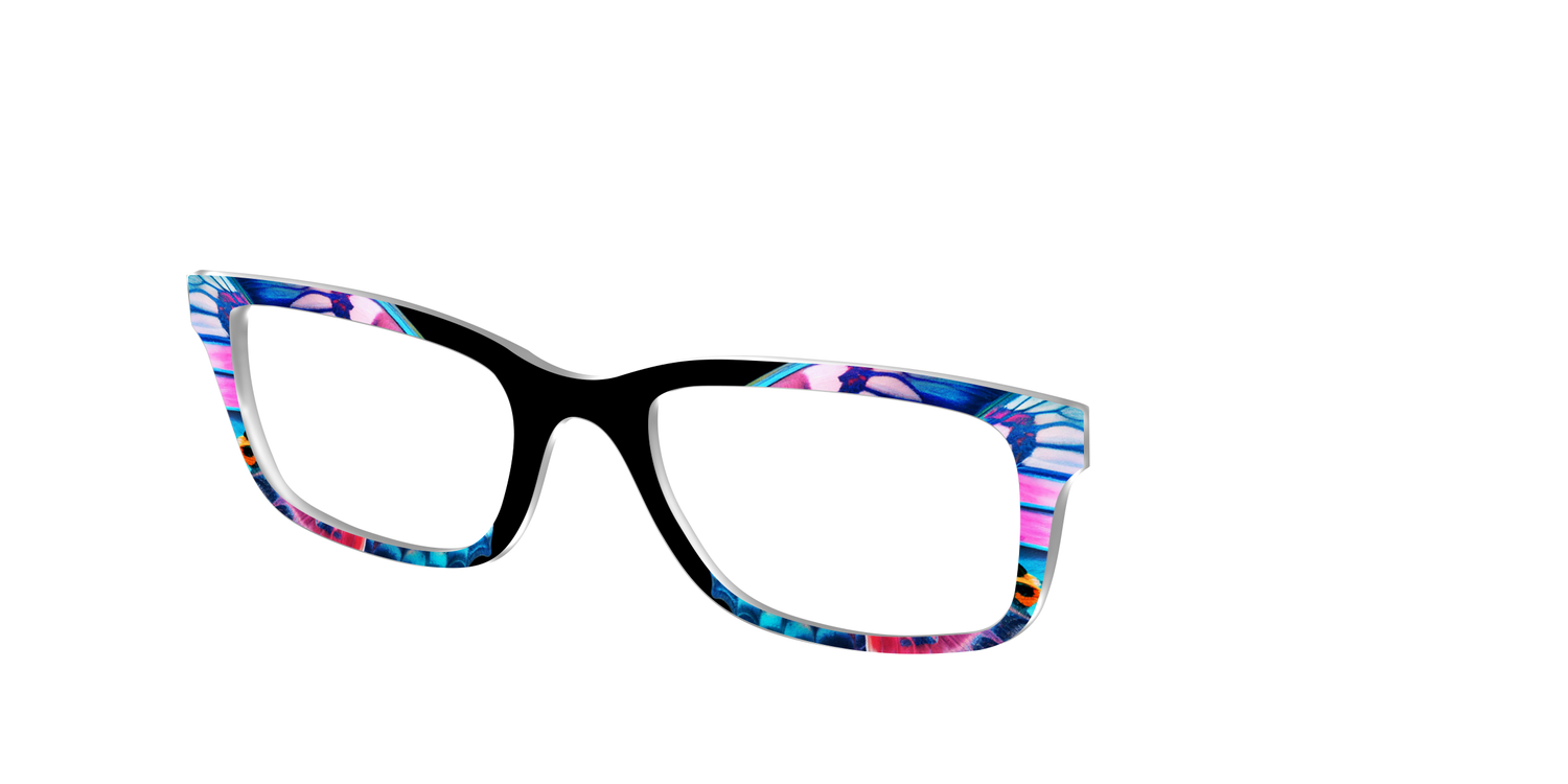 The Moonlit Radiance Wings - Angle Top Image - Pair Eyewear