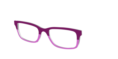 The Mulberry & Orchid Split - Angle Top Thumbnail - Pair Eyewear