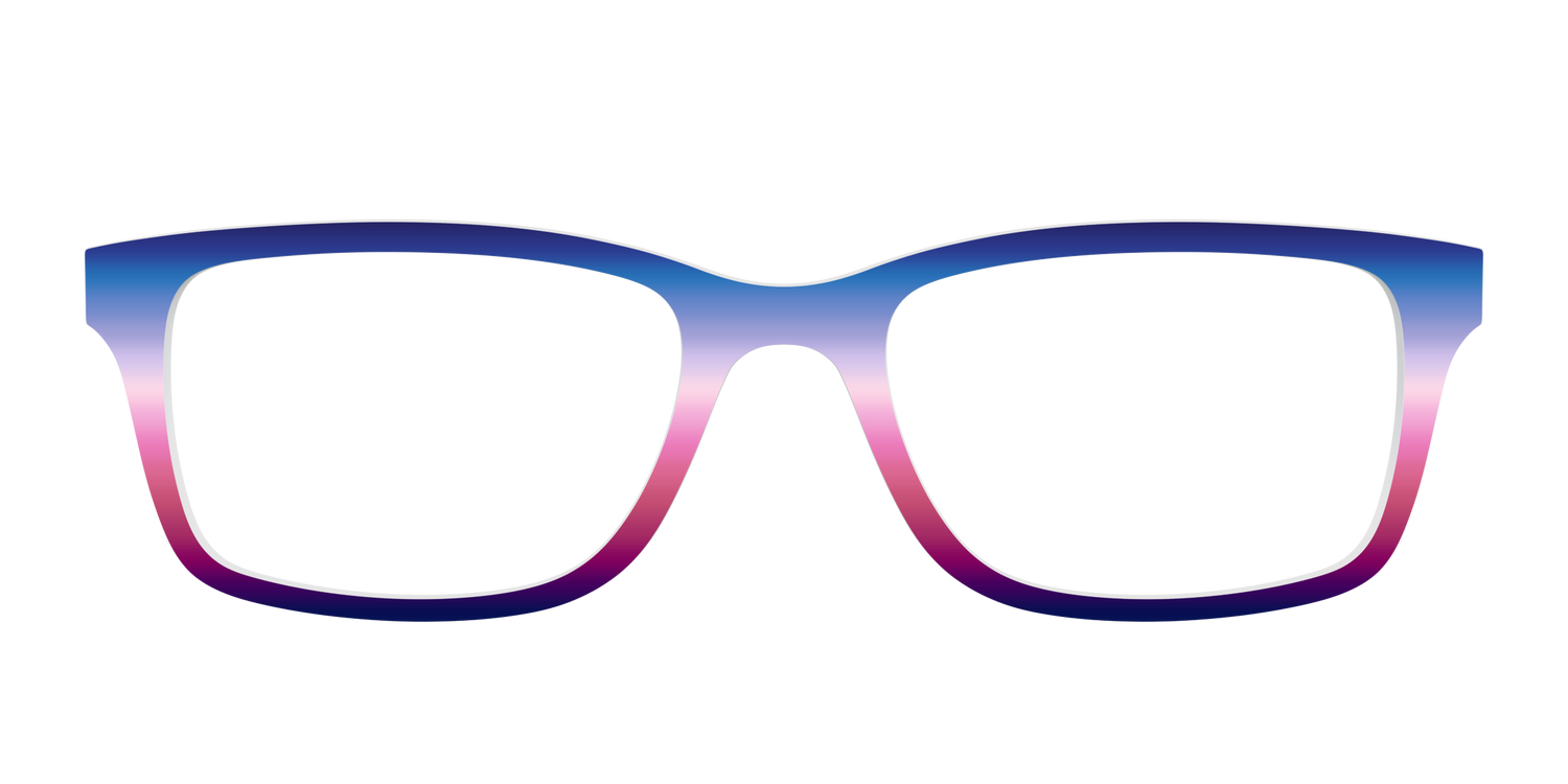 The Nightfall Gradient - Front Top Image - Pair Eyewear