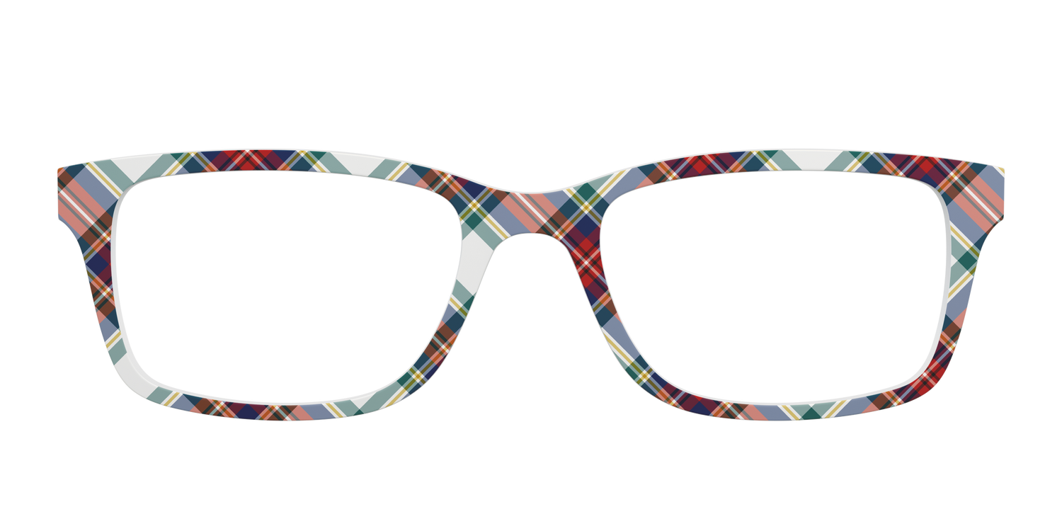 The Noel Plaid - Front Top Image - Pair Eyewear