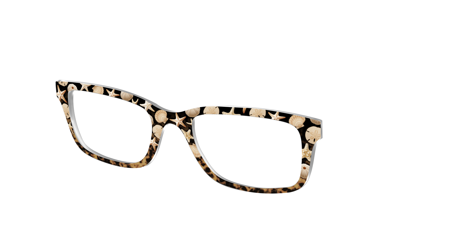 The Ocean Treasures Tortoise - Angle Top Image - Pair Eyewear