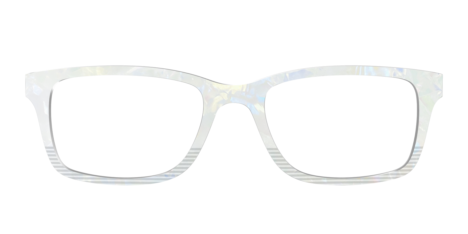The Pearlescent Stripes Split - Front Top Image - Pair Eyewear