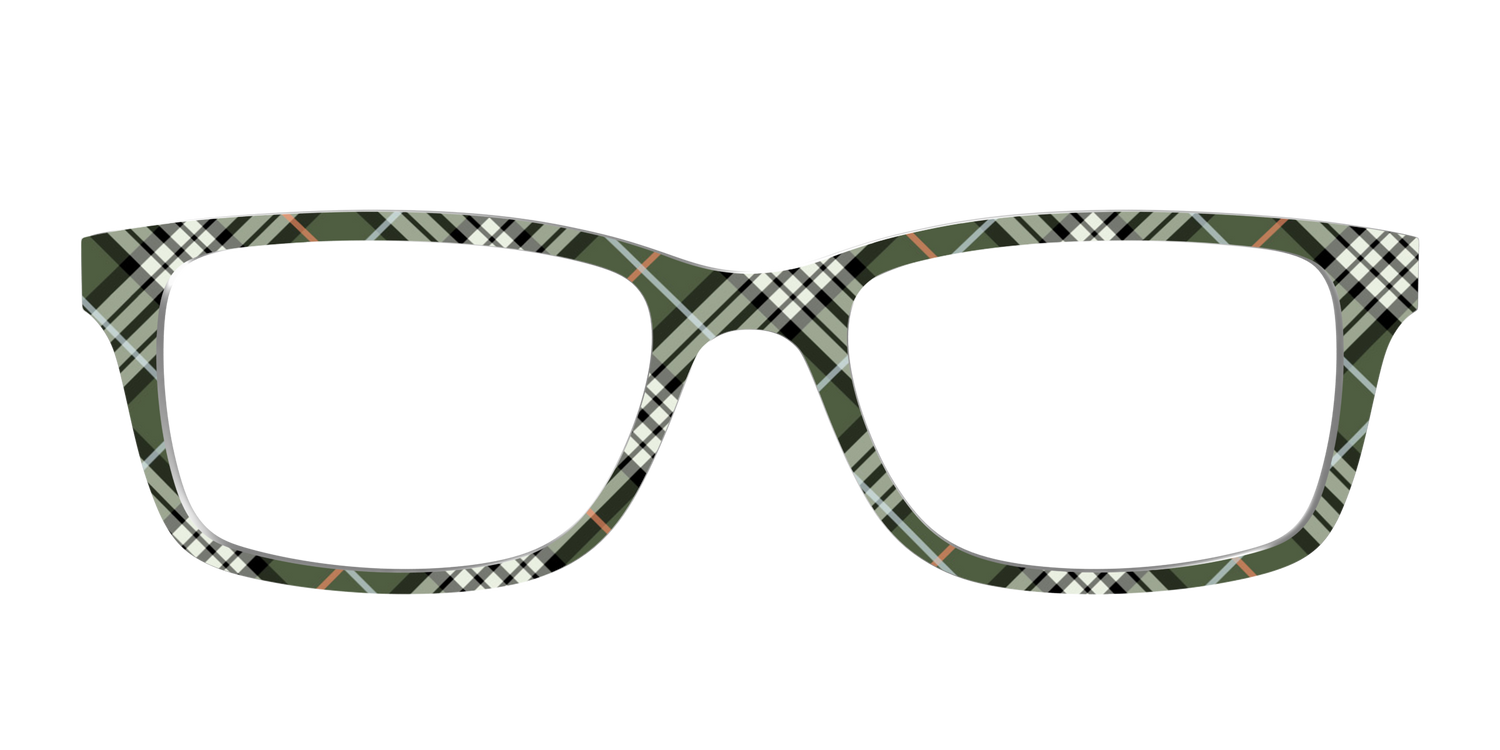 The Personality Plaid - Front Top Image - Pair Eyewear