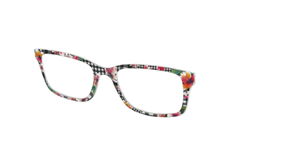 The Petal Plaid - Angle Top Thumbnail - Pair Eyewear