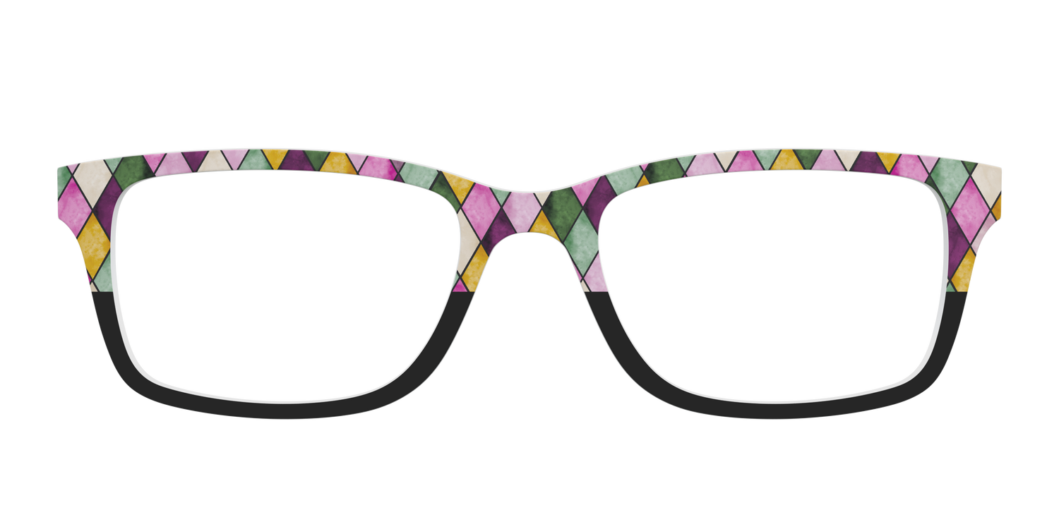 The Playful Harley Split - Front Top Image - Pair Eyewear