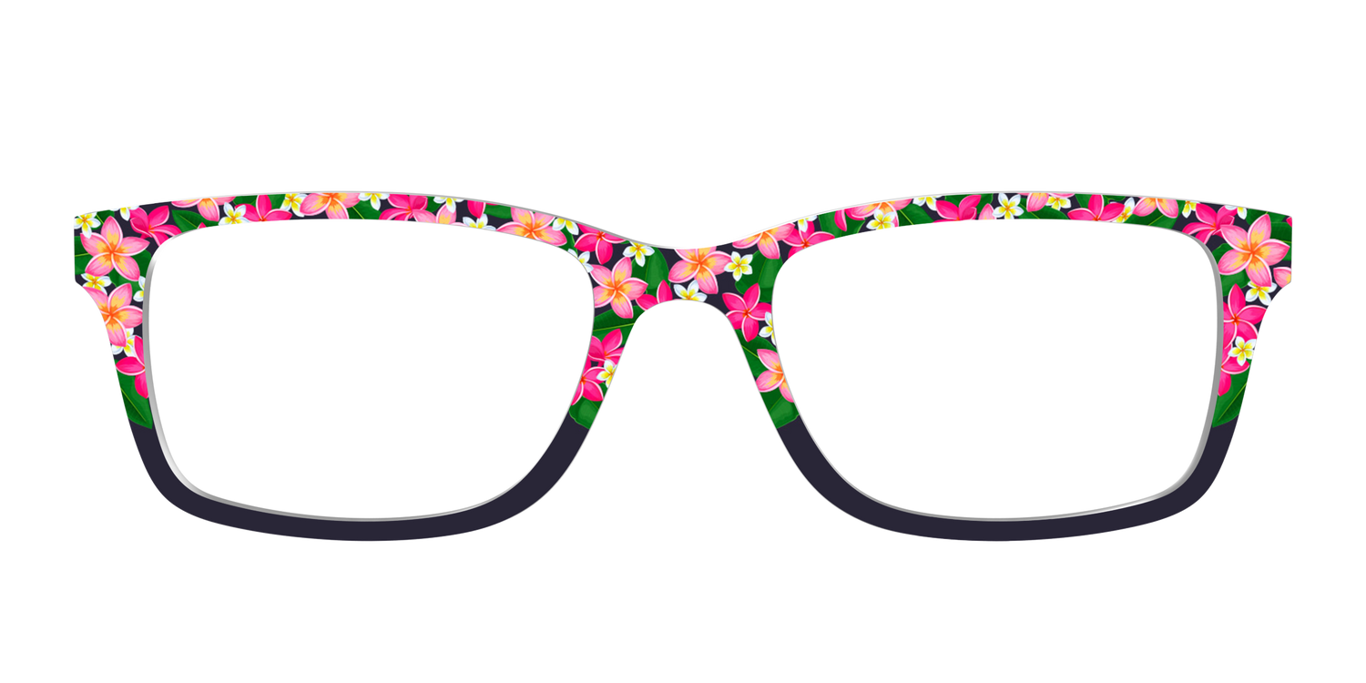 The Plumeria Crown - Front Top Image - Pair Eyewear