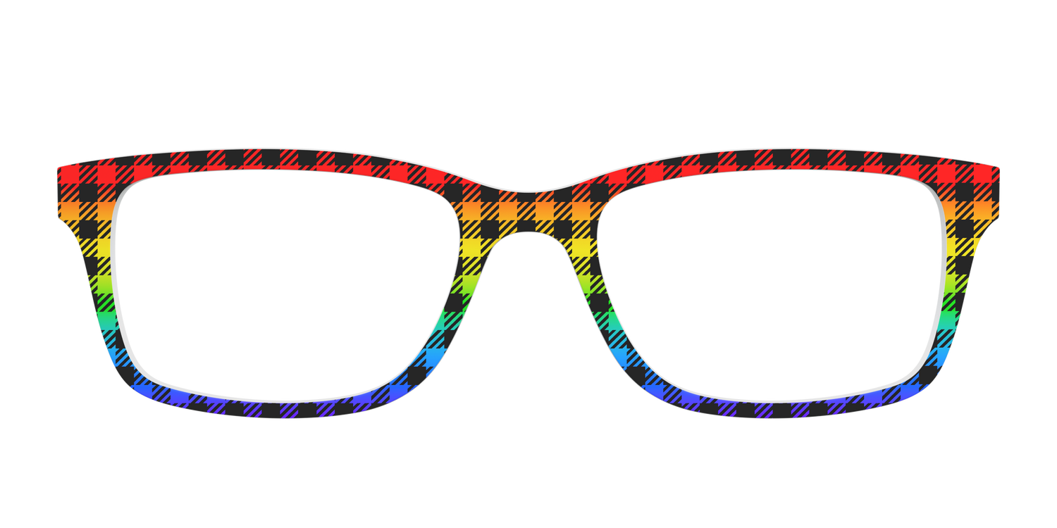 The Primary Plaid - Front Top Image - Pair Eyewear