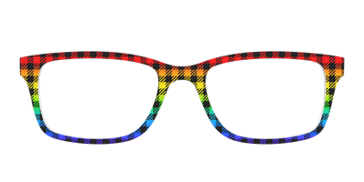The Primary Plaid - Front Top Thumbnail - Pair Eyewear