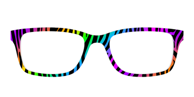 The Prismatic Zebra - Front Top Thumbnail - Pair Eyewear