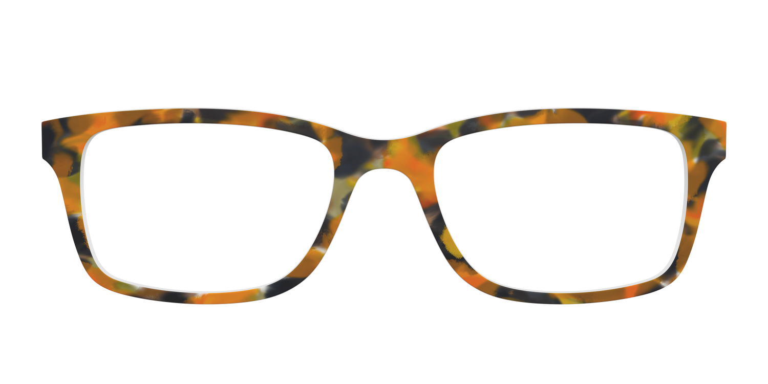 The Pumpkin Tortoise - Front Top Image - Pair Eyewear
