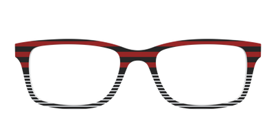 The Punk Stripes Split - Front Top Thumbnail - Pair Eyewear