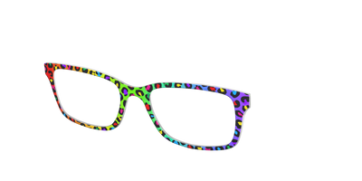 The Rainbow Cheetah - Angle Top Thumbnail - Pair Eyewear