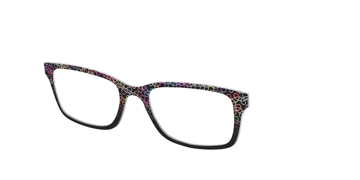 The Rainbow Necklace - Angle Top Image - Pair Eyewear