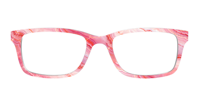 The Rose Quartz Geode - Front Top Thumbnail - Pair Eyewear