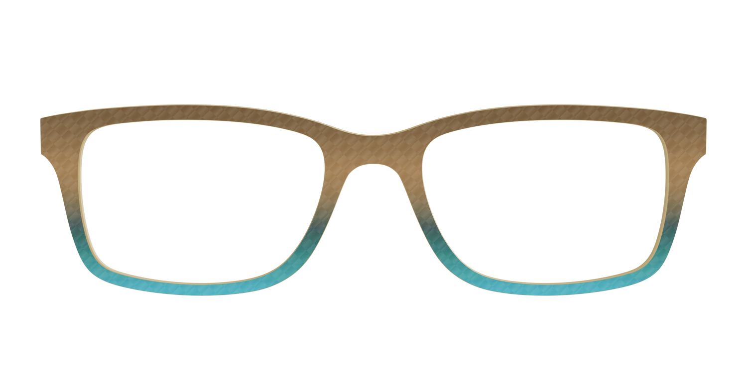 The Sand to Sea Gradient Check - Front Top Image - Pair Eyewear