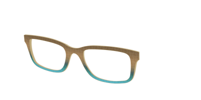 The Sand to Sea Gradient Check - Angle Top Thumbnail - Pair Eyewear