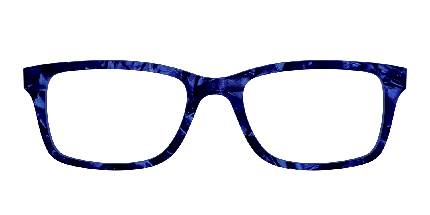 The Sapphire Pearl Marble - Front Top Image - Pair Eyewear