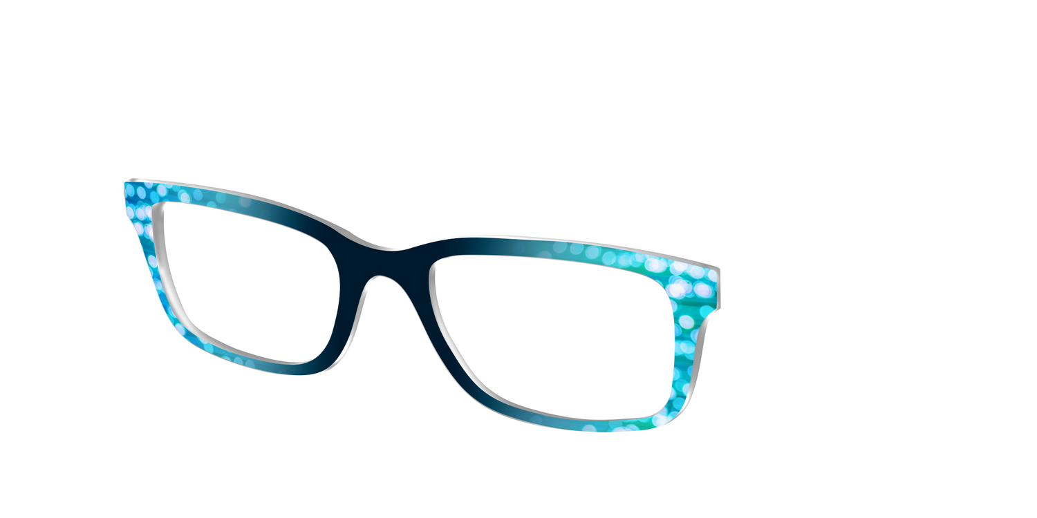 The Sea Foam Bokeh - Angle Top Image - Pair Eyewear