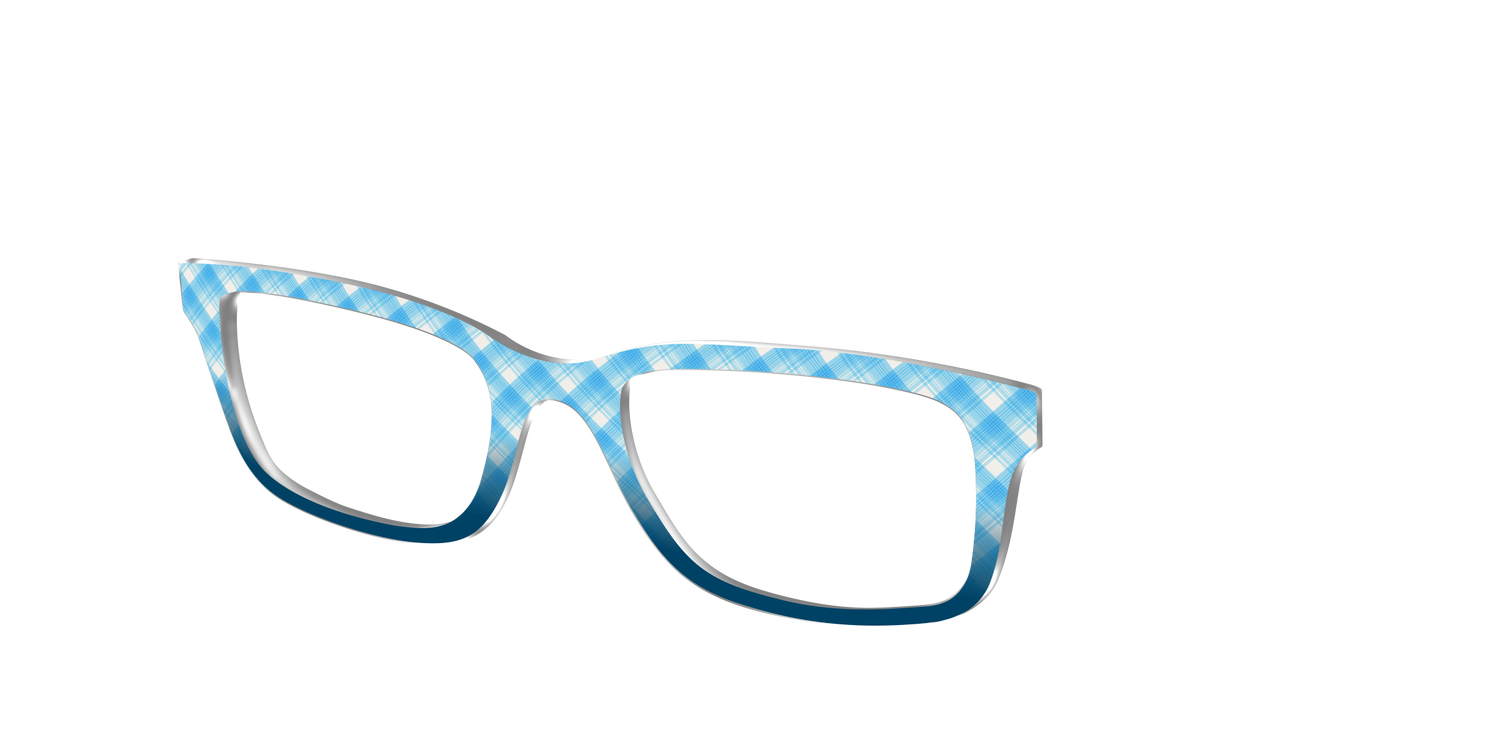 The Seaside Plaid - Angle Top Image - Pair Eyewear