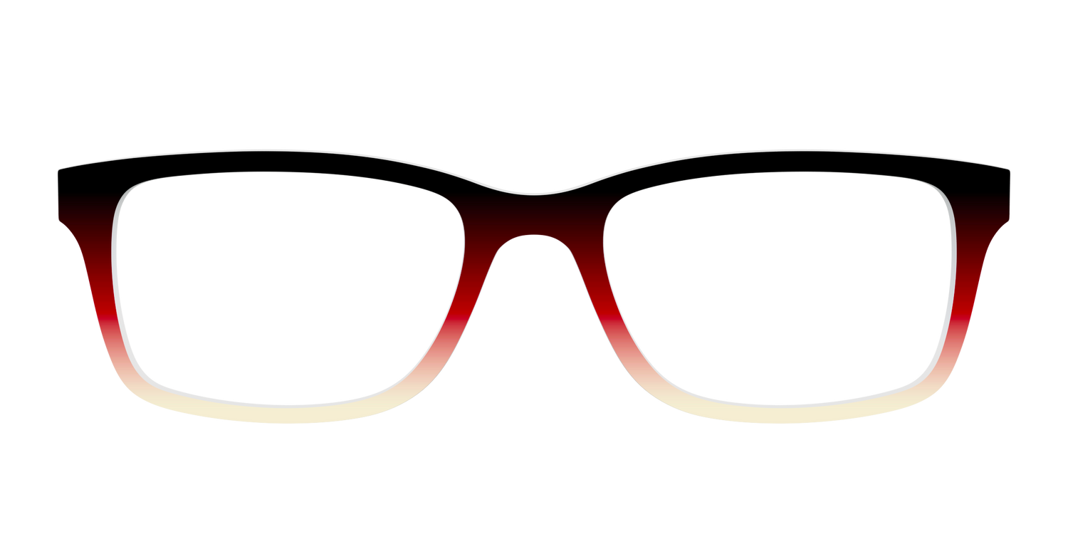 The Season's Greetings Gradient - Front Top Image - Pair Eyewear