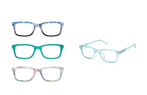 The Otero - Seafoam Clear - Pair Eyewear