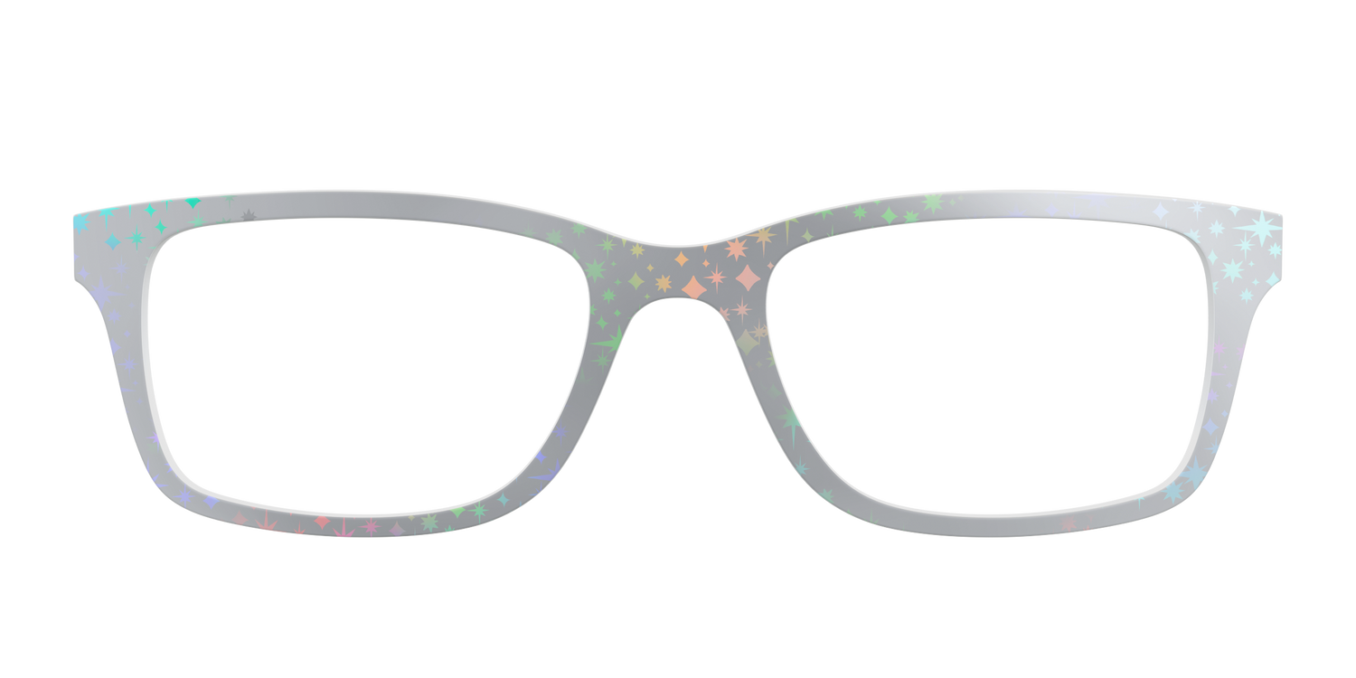 The Silver Starburst - Front Top Image - Pair Eyewear