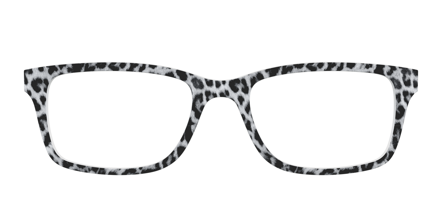 The Snow Leopard Spots - Front Top Image - Pair Eyewear