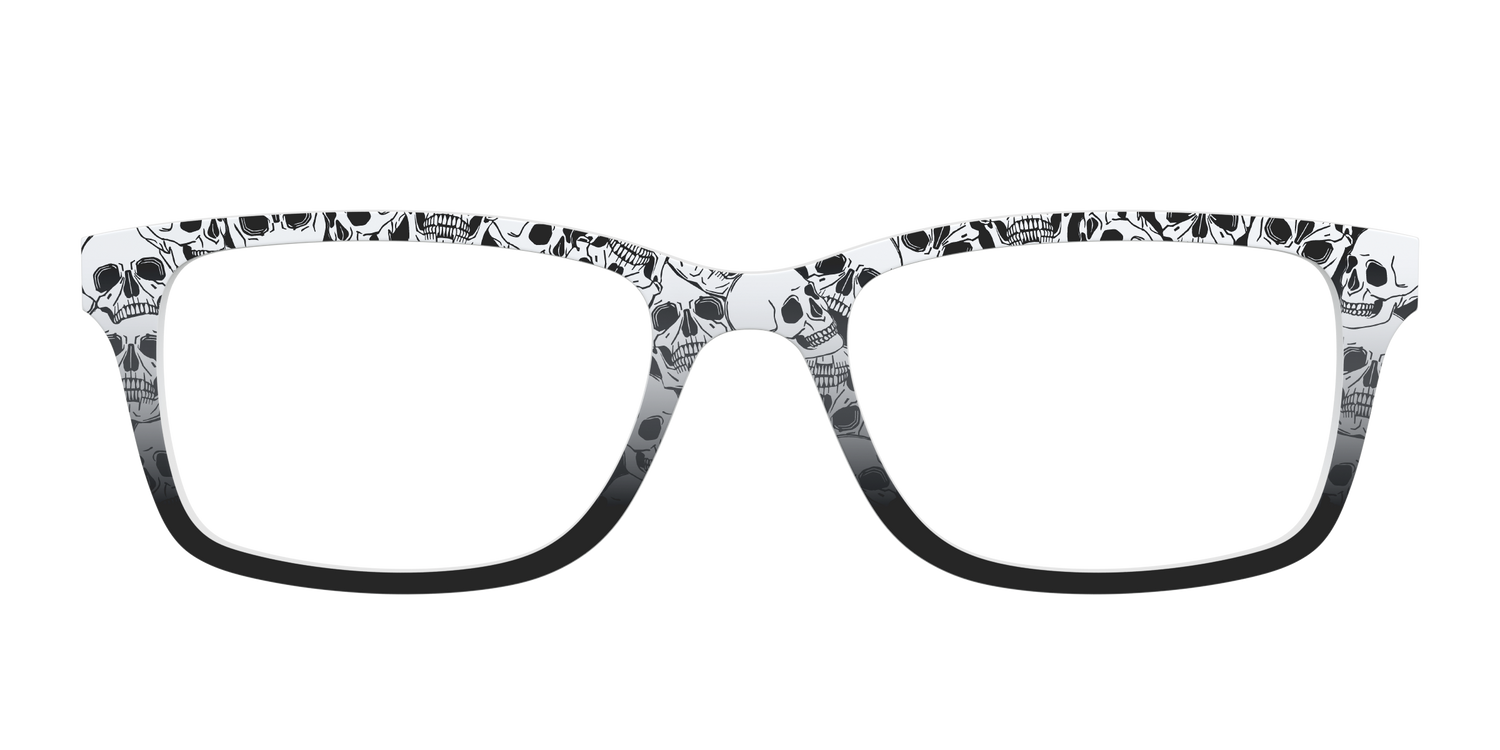 The Stacked Skulls - Front Top Image - Pair Eyewear