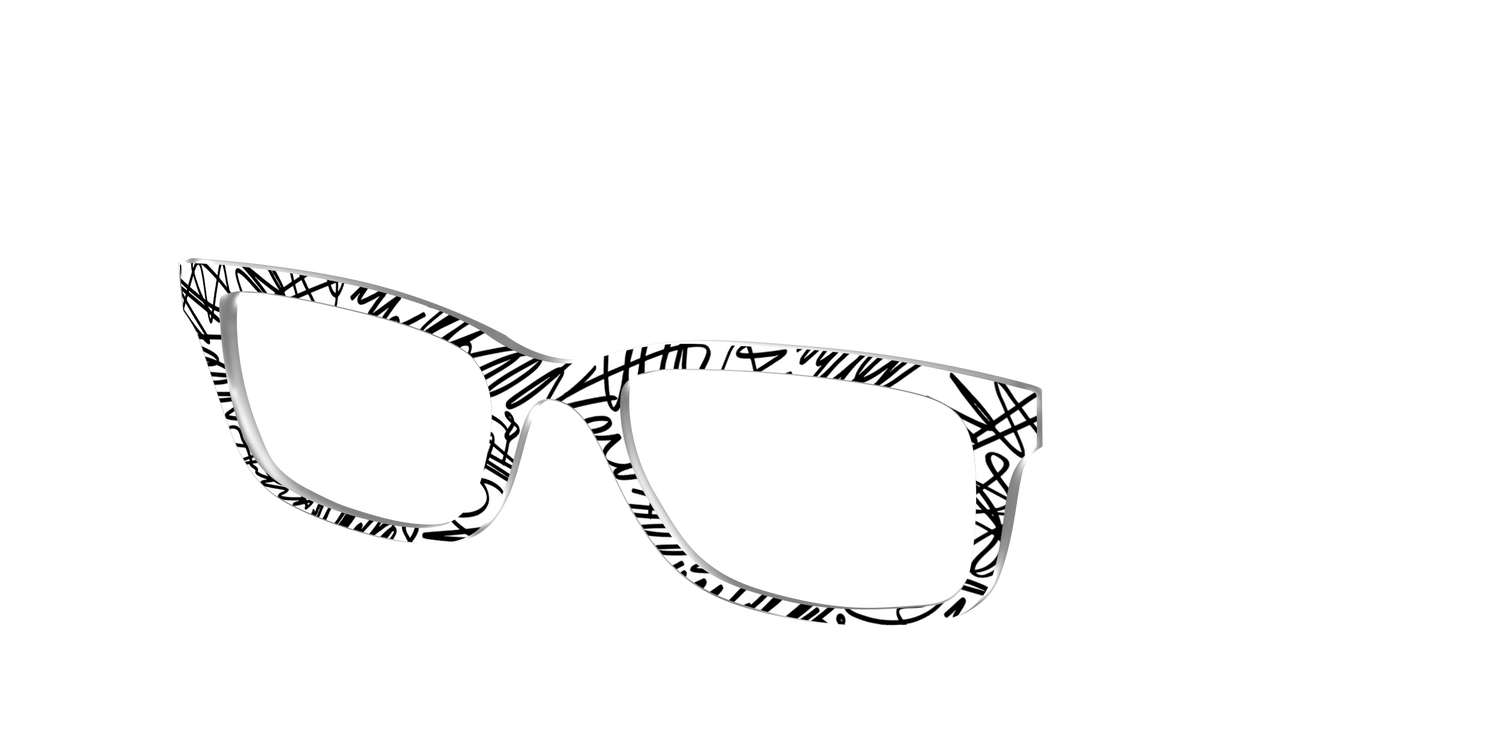 The Stylish Scribble - Angle Top Image - Pair Eyewear