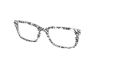The Stylish Scribble - Angle Top Thumbnail - Pair Eyewear