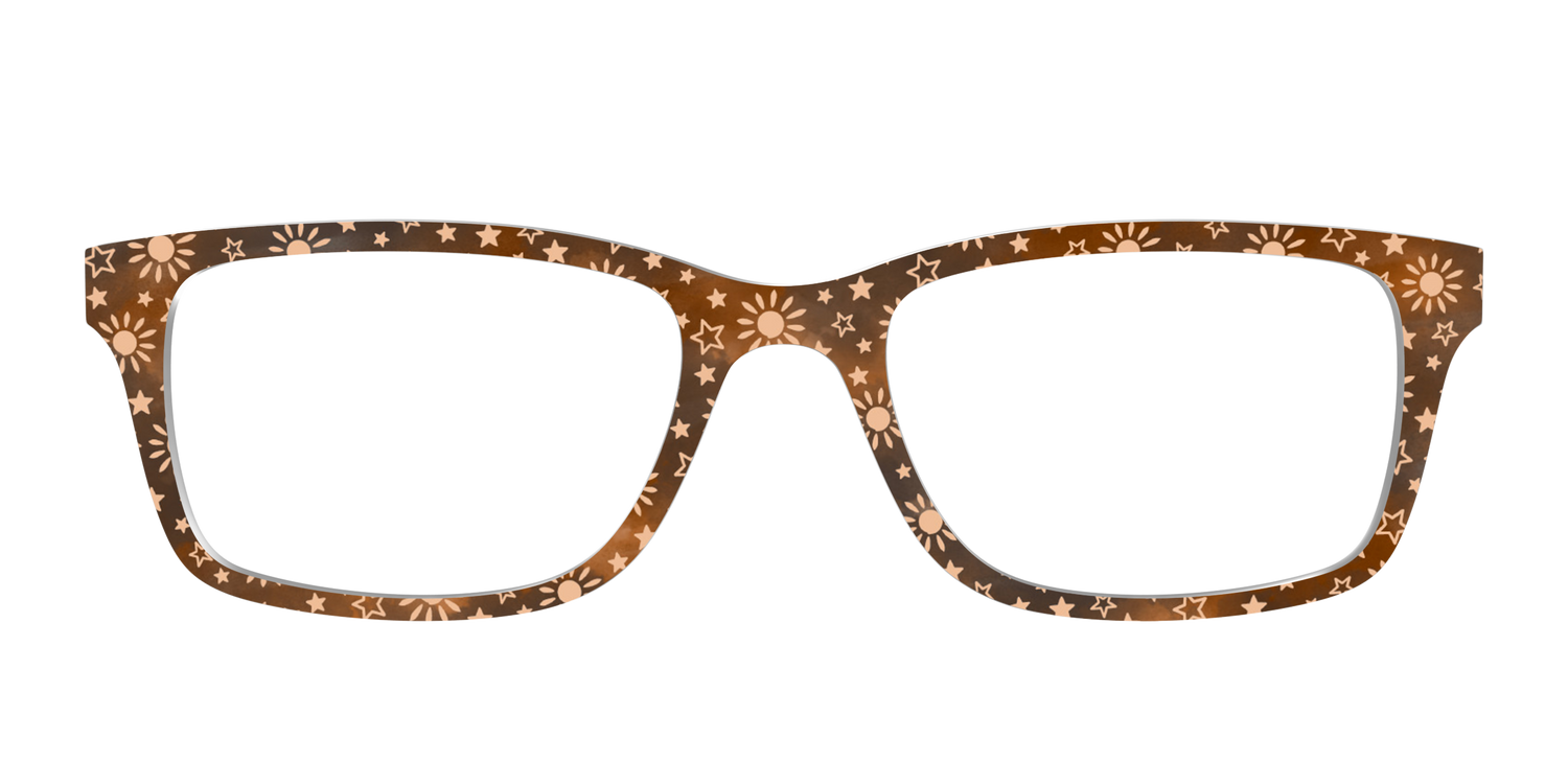 The Sunburst Scatter - Front Top Image - Pair Eyewear