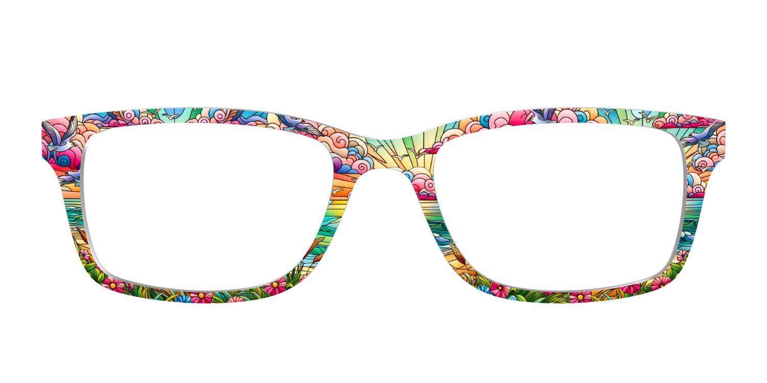 The Sun-Drenched Stained Glass - Front Top Image - Pair Eyewear