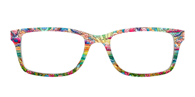 The Sun-Drenched Stained Glass - Front Top Thumbnail - Pair Eyewear