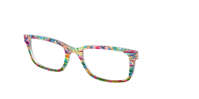 The Sun-Drenched Stained Glass - Angle Top Thumbnail - Pair Eyewear