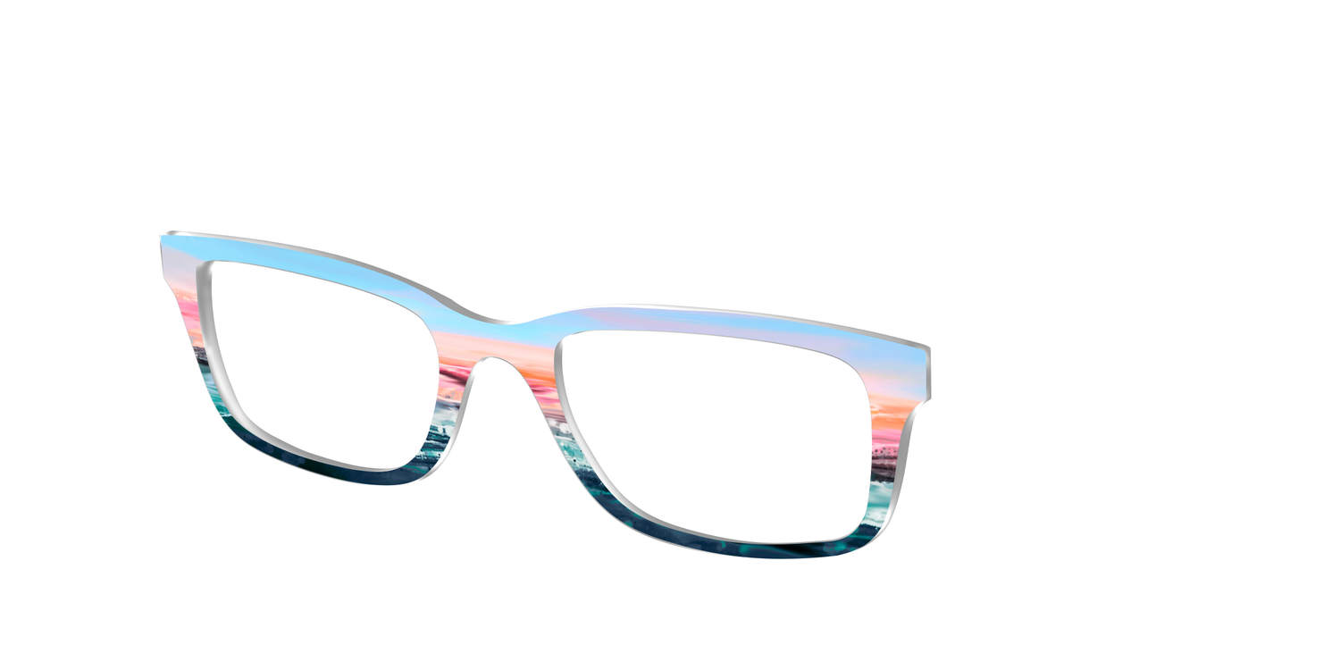 The Sunset Seashore - Angle Top Image - Pair Eyewear