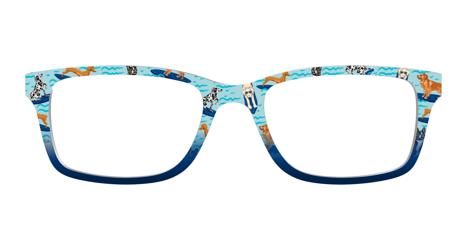 The Surf's Up Pups - Front Top Image - Pair Eyewear