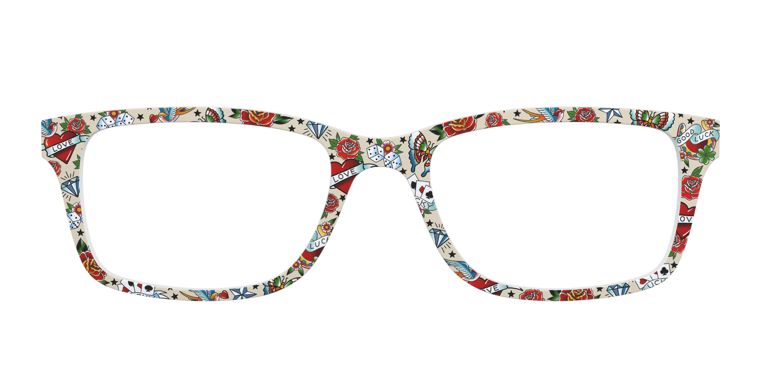 The Tattooed Floral - Front Top Image - Pair Eyewear