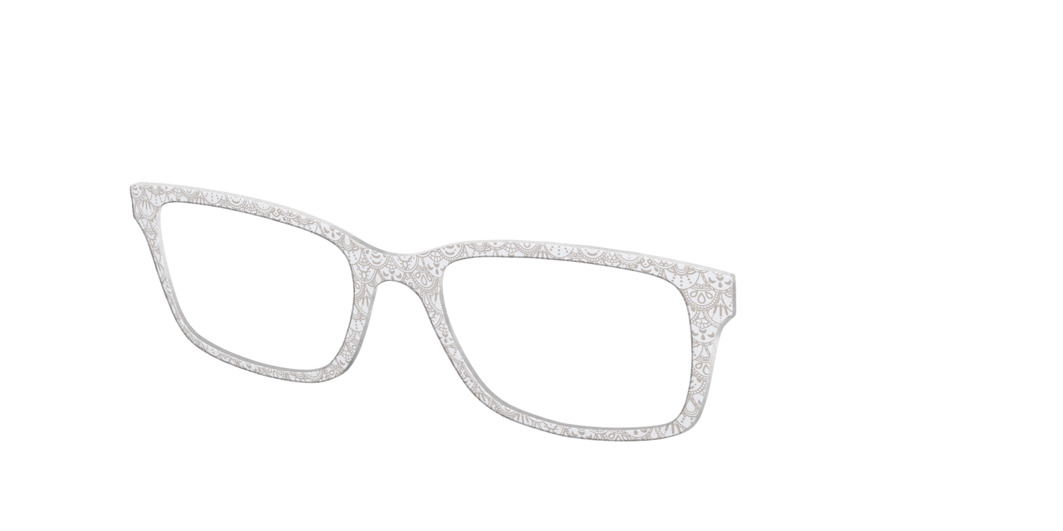 The Taupe Scallop Lace - Angle Top Image - Pair Eyewear