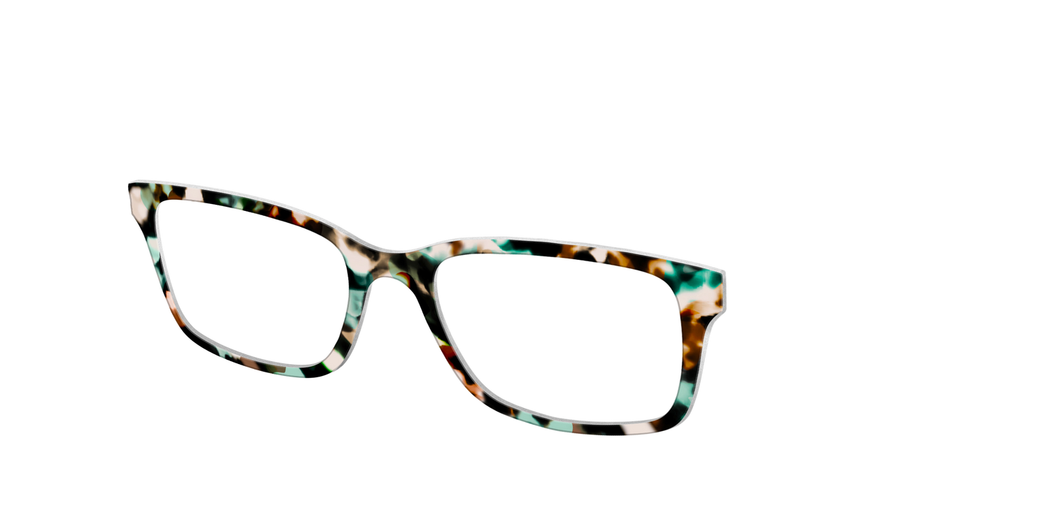 The Twilight Tortoise - Angle Top Image - Pair Eyewear